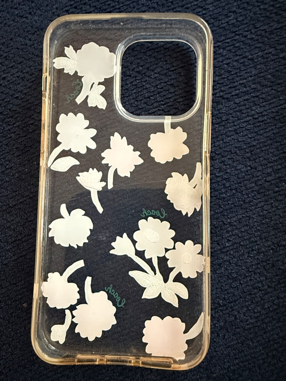 COACH Floral Clear Protective Case for iPhone 6.7" Pro - Pink & Red - Pro Max 14 - Picture 4 of 7